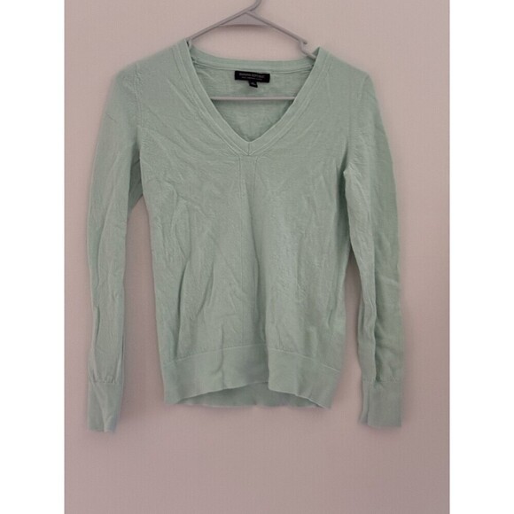 Banana Republic Sweaters - Banana Republic Women's Sweater Size S Light Green 100% Merino Wool Long Sleeve